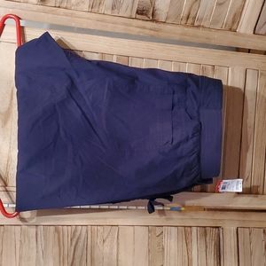 Brand New with Tags Basic Editions Woman Capri Pants 1x Navy Blue